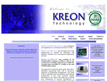 Tablet Screenshot of kreon.co.za